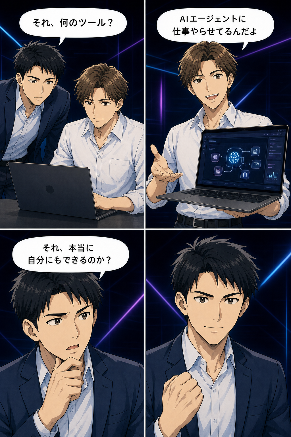 同僚との会話